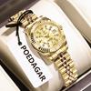 POEDAGAR Orologio da Polso da Donna alla Moda Impermeabile Luminoso Data Elegante Orologi da Donna Acciaio Inossidabile Orologio al Quarzo Per Donna Reloj