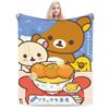 Rilakkuma Korilakkumas  Blanket Quality Super Soft  Throw Blanket Winter Boy Girl Couch Bed Aesthetic Bedspread