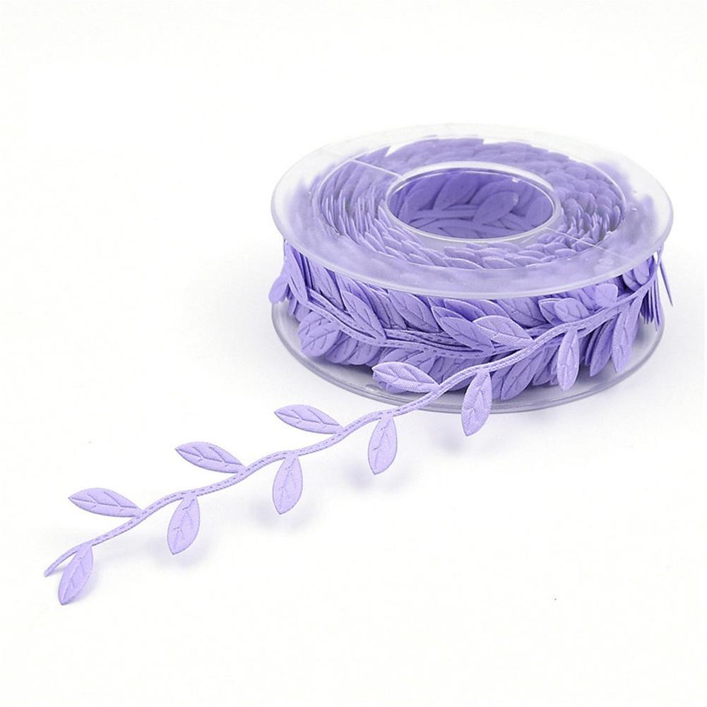 Ribbon Scrapbook DIY 15m Leaves New Christmas Year Crafts Gift Wrapping Ornaments