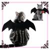 Halloween Pet Dogs/ Cats Bat Wing Harness Costume Halloween Pets Role-playing Party Costume Pets Supplies Cats Accessories Pet