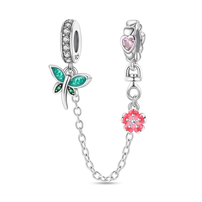 Sweet Copper Craft Color Star Moon Floral Design Fruit Dragonfly Beads Charms Pendants 3Mm Handmade Exquisite Jewelry Making Gifts