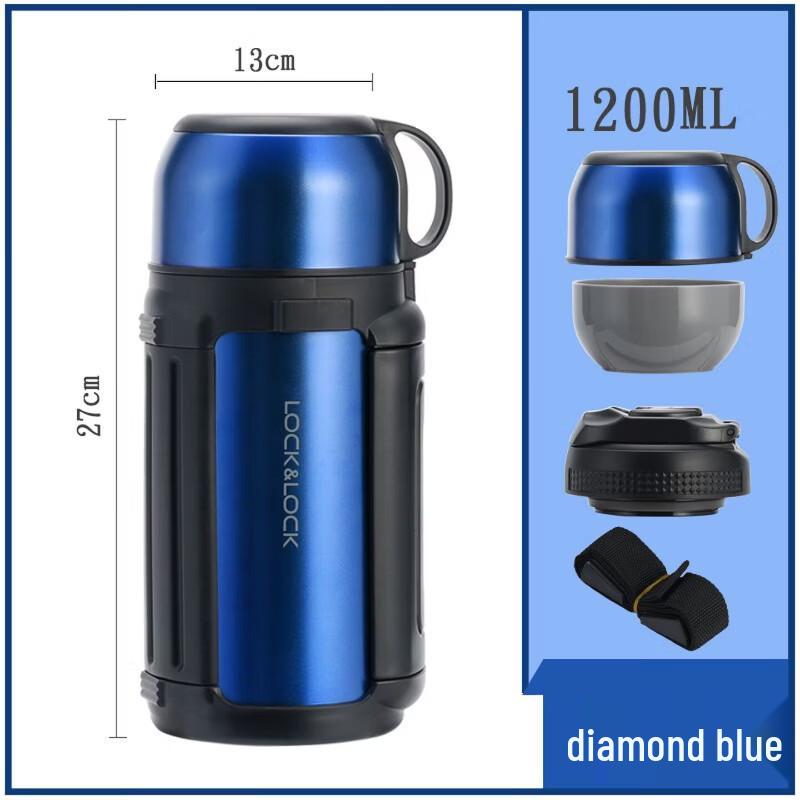 

LOCK&LOCK LHC1425B Stainless Steel Outdoor Insulated Pot