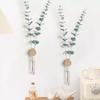 Japanese Wall-Mounted Wood & Glass Hydroponic Plant Holder
