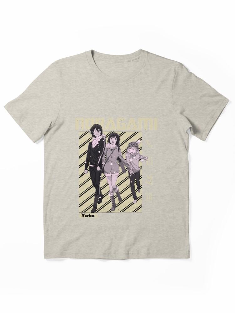 Noragami Yato Hiyori Yukine - Noragami Anime Essential Unisex T-Shirt