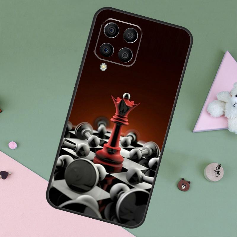 Schachfiguren Für Samsung Galaxy M11 M21 M31 M12 M13 M14 M15 M35 M34 M54 M33 M53 M32 M52 M06 M16 M55 Hülle