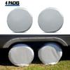 Universal 27 29 Inches Tire Covers Pack RV Wheel Trailer Car Truck Sun Protector