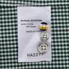 HAZZYS Men's Checkered Long-Sleeve Shirt ASCZK1BCI48