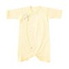 Pure Organic Newborn Combi Fitted Organic Made In Soft Double Gauze Knit Sizes All Long Sleeve Undershirt, Undershirt, 100% Cotton, Japan, Fabric,