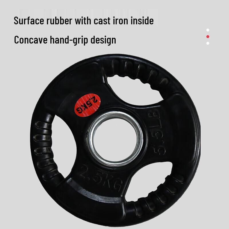 Rubber Coated Olympic Weight Plate