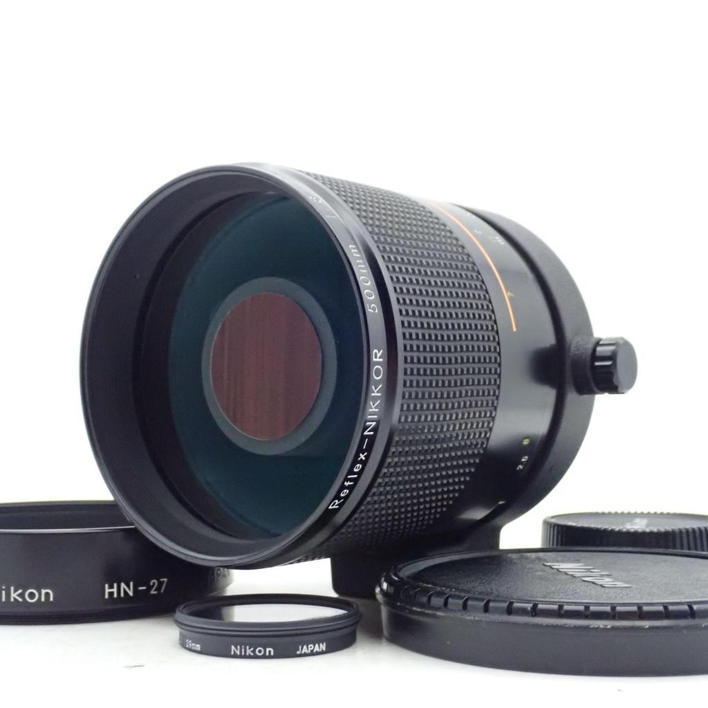 Used Excellent condition Nikon New Reflex Nikkor 500mm f8 Super Telephoto Prime Manual Mirror Lens 183632