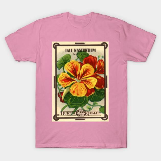 T Shirt Women Vintage Burts Seed For Quality Seed Packet Harajuku Print Kawaii Tshirt Summer Short Sleeve Female T-Shirt Top Tee