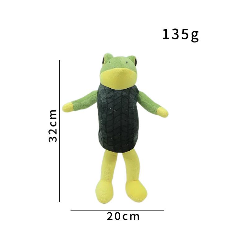 Nouvelle Peluche Boule Tung Tung Tung Ballerine Cappuccino Poupée Bébé Drôle Glorbo Frutto Drillo Dessin Animé Animal en Peluche Doux Jouet Cadeaux Enfants 1PCS