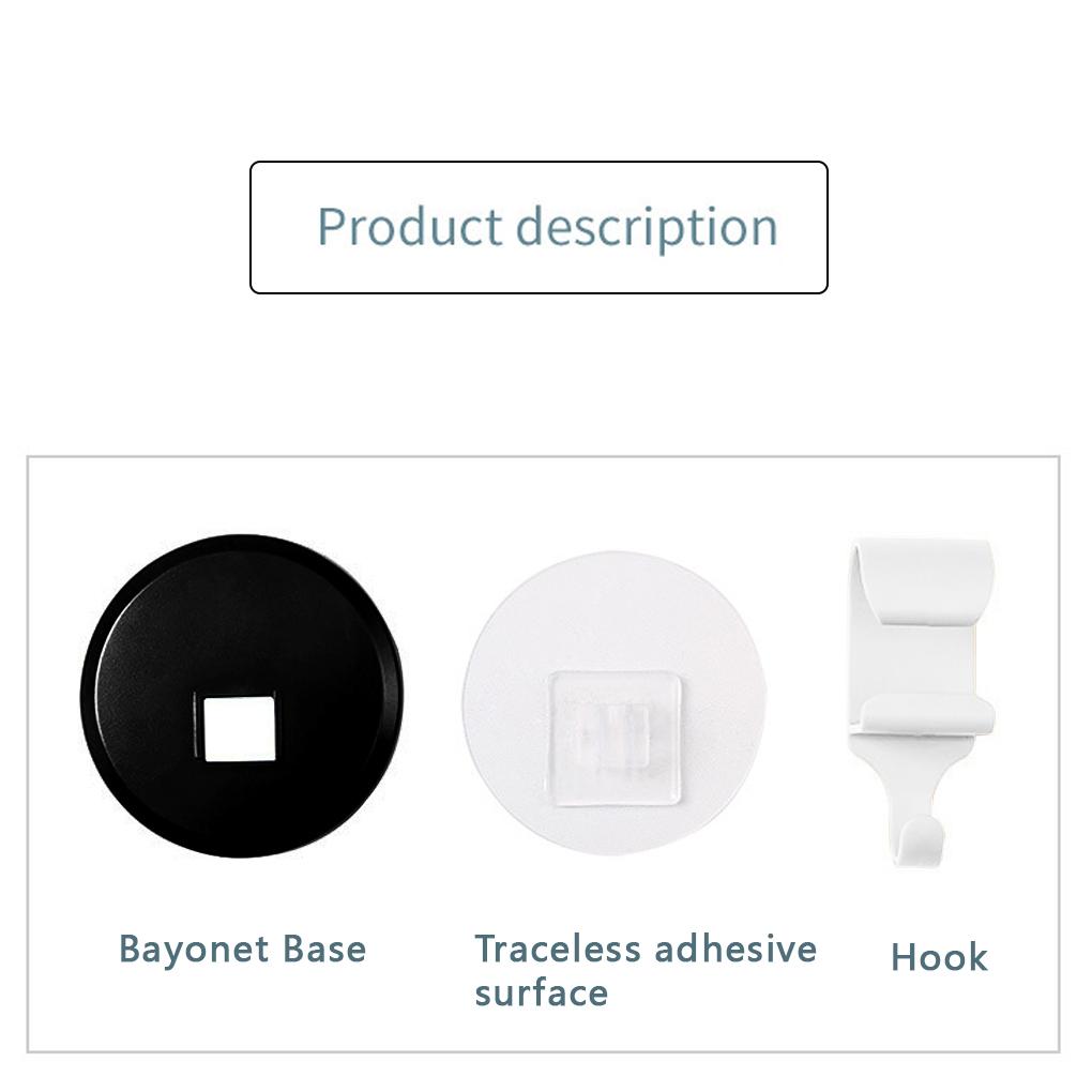 Wall Hanging Hook Towel Washbasin Storage Rack Self Suction Cup Hanger Shelf