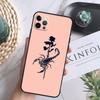 Custodia Animale Scorpione Per iPhone 15 11 12 13 14 Pro Max XS XR X 7 8 Plus 12 13 Mini 16 Pro Max Cover Morbida