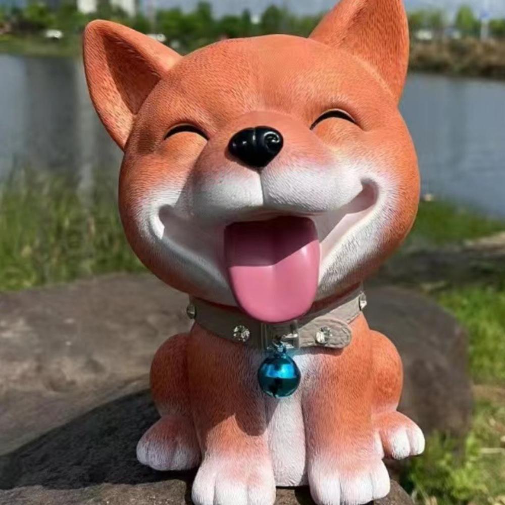 Decorative Dog Piggy Bank Large Capacity Zodiac Dog Ornaments Animal Saving Box  Kid Toy