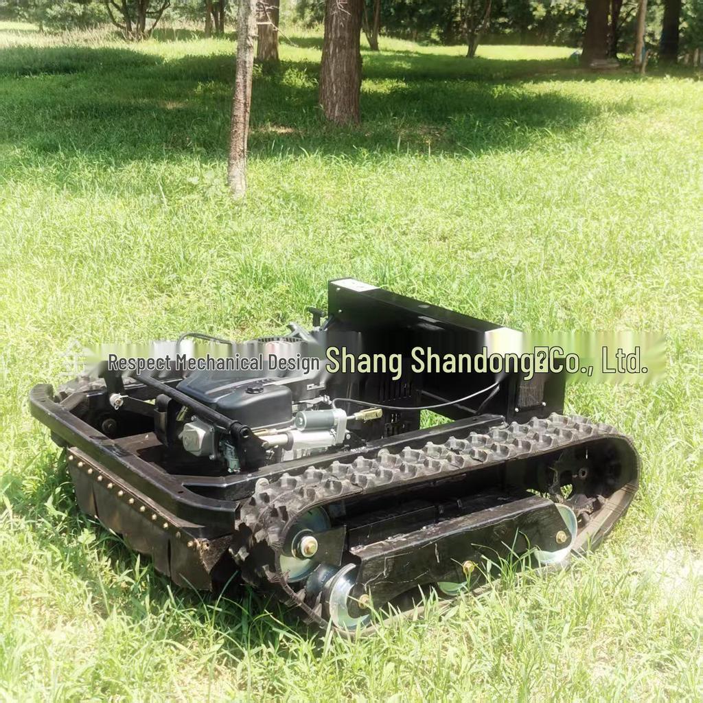 HT600 Remote-Controlled, Self-Propelled Lawn Mower & Mulcher - Compact, Smart Weeder for Chile