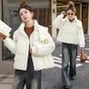 Short down cotton-padded clothes, new winter fashion cotton-padded clothes, loose and thickened warm cotton-padded jackets.