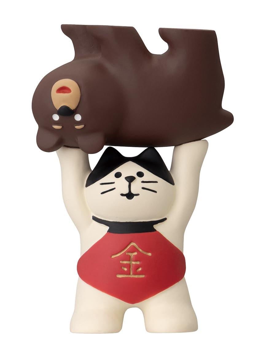 

Декор Корпорация огурец Кинтаро Кот Несущий Медведя Размер Прибл. Ш4.5 Г2.5 В7 ZTS-90711T