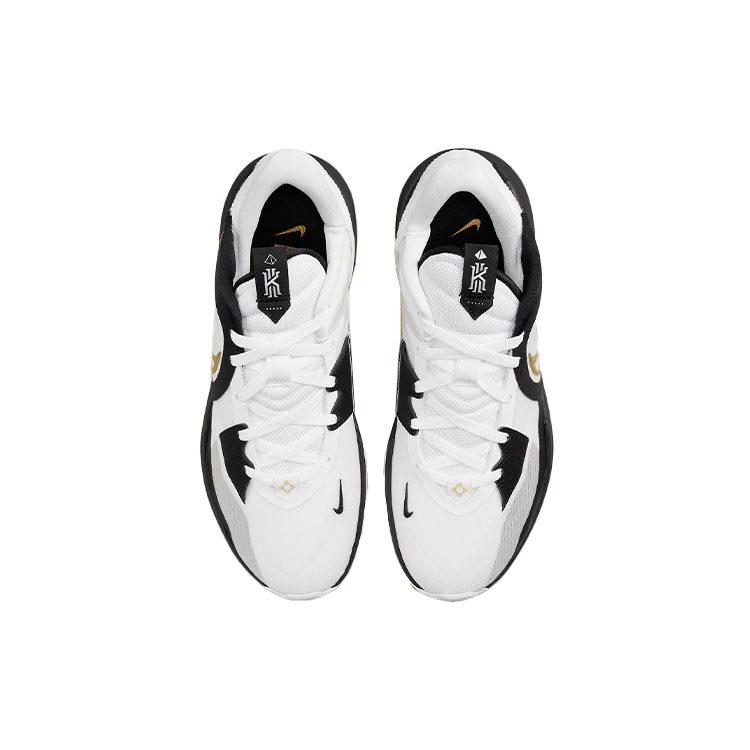 Nike Kyrie Low 5 'White Black Metallic Gold' DJ6012-101