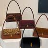 Vintage Niche Commuter Armpit Bag Women's Bag New Leopard Print Shoulder Bag Fashion Matte Handbag