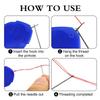 5/10/20pcs Needle Threader Stitch Insertion Tool for Sewing Machine Plastic Wire Loop for Needles Needleswork Threader Tools