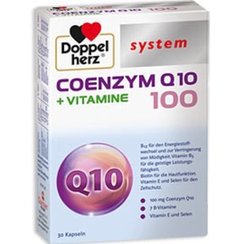 

Doppelherz Coenzyme Q10 100 + Vitamin 30 Capsules