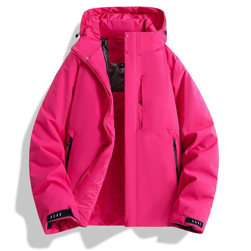 2026 Detachable 3-in-1 Outdoor Jacket Couples Winter Hiking Skiing Camping
