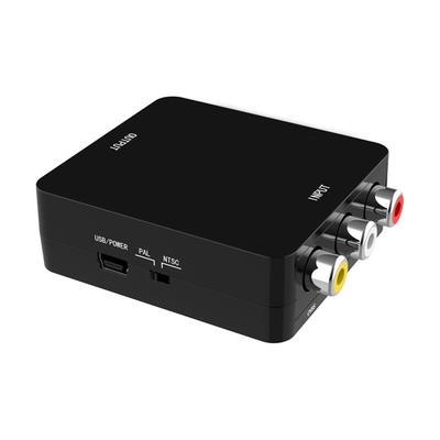 Convertitore da AV a Interfaccia Multimediale HD HD 1080P Plug and Play Stabile RCA a HD Multimediale