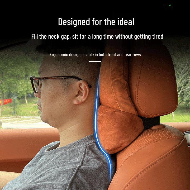 Supporto cervicale ergonomico per auto: Cuscino Lombare e per Poggiatesta Ideale per Modelli L7/8/9/ONE