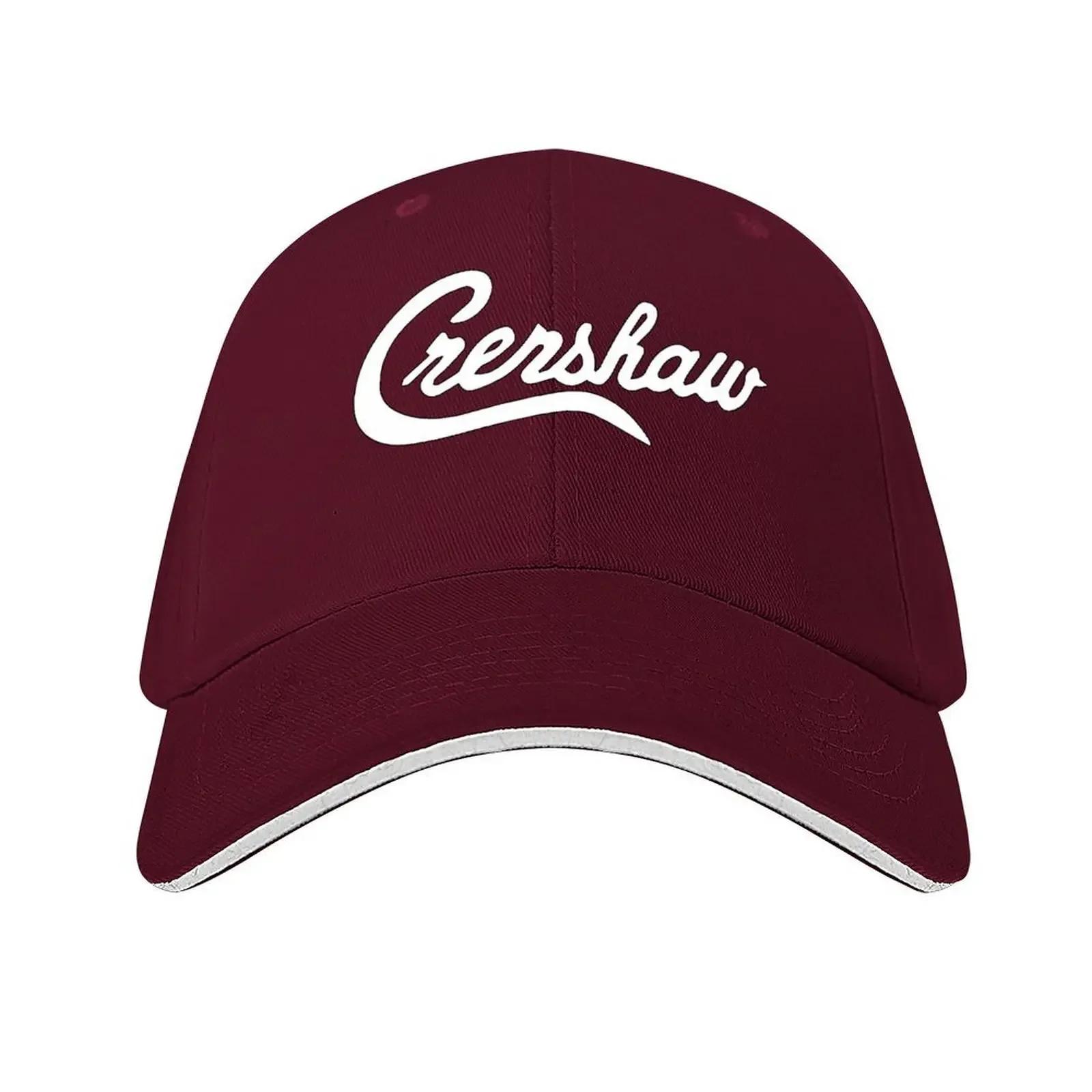 Мерч с логотипом школы Crenshaw Бейсболка Иконка Тракерная кепка Кепка с застежкой Снэпбэк Панама Для девочек Унисекс