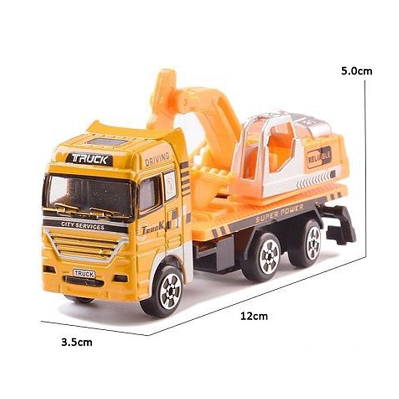 1 Piece Kid Toy Alloy Fire Truck 1:32 Simulation Firefighting Diecast Rescue Vehicle Fire Ladder Engineering Car Model