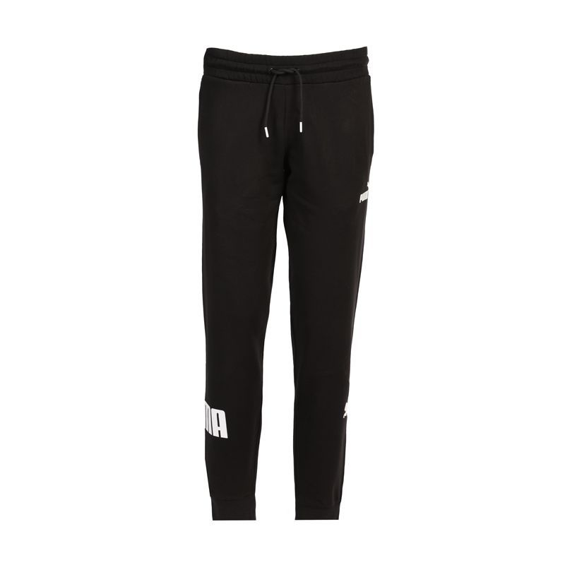 Jogger noir à logo blanc Homme PUMA