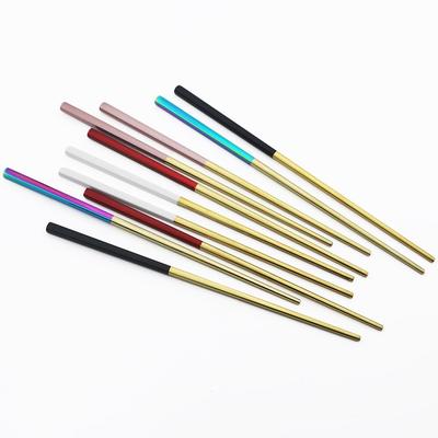 Dinnerware 5 Pair Stainless Steel Chopsticks Metal Sushi Tableware Silver Chinese Food Wedding Home Festival Supplies