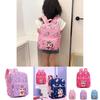 Adorable Unisex Nylon Cartoon School Backpack Breathable Modern Trendy Design