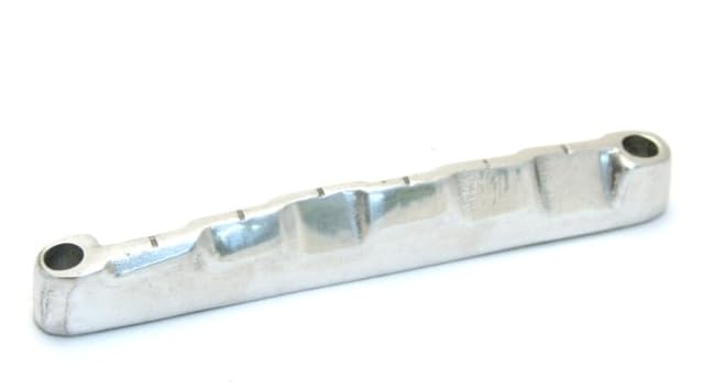 

BIGSBY Bridge Compensated Saddle Only Polished Aluminum Electric Guitar Saddle золотой