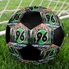 Pallone da Calcetto Indoor Hannover 96 Colorato Cucito a Macchina PVC Misura 5 Allenamento di Squadra Pronto per la Competizione Resistente Alta Rimbalzo Fresco Regalo Sportivo
