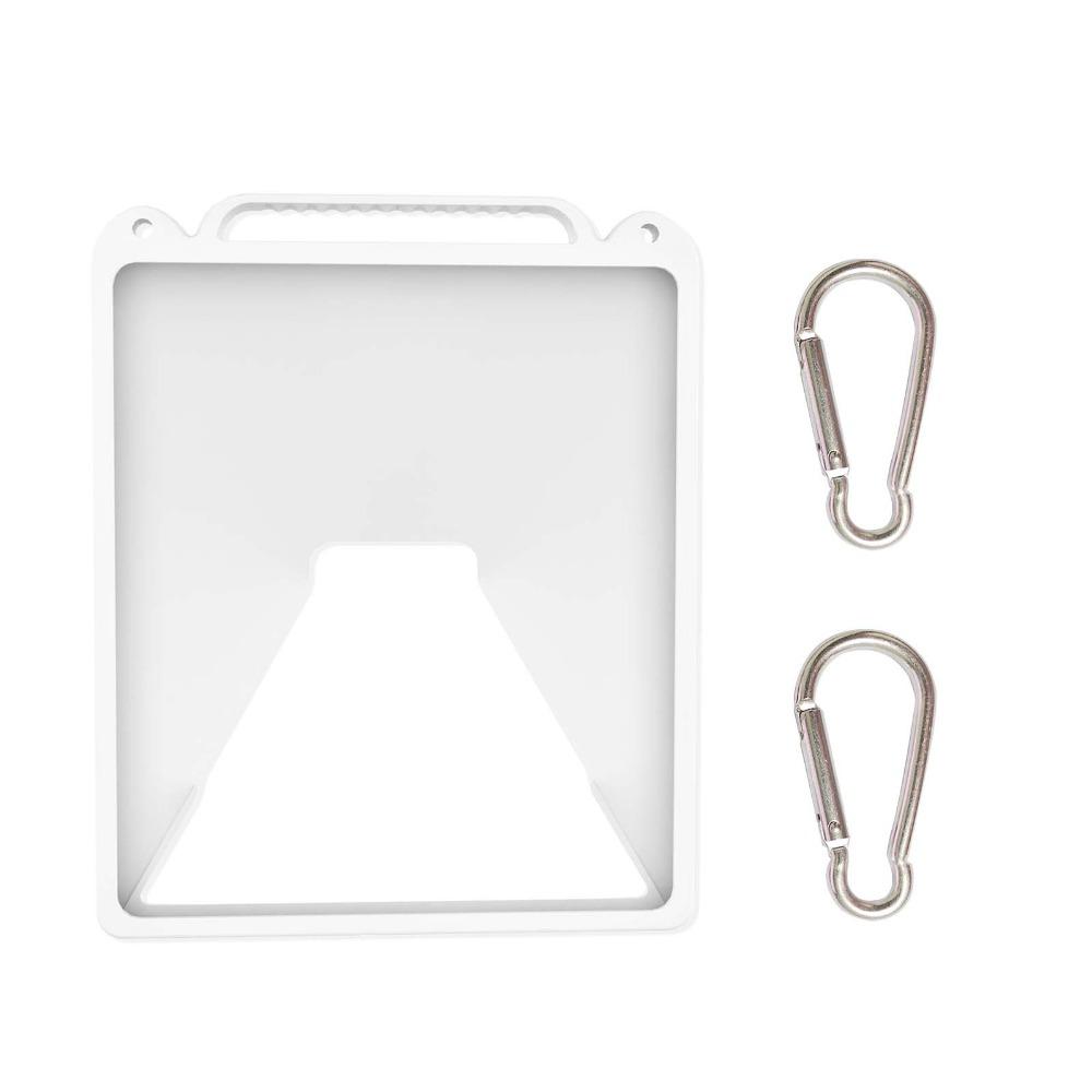 Silicone Mini Protective Case with 2 Carabiner Mini Protective Cover Black/White   ZY-85 Mini