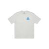 Palace Tri-Slime Logo T-Shirt Unisex Tops Grey P20TS032