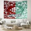 1PC Custom Name Tapestry Flamengo Crest Artwork Tapestry Accessories for Bedroom,Livingroom, dormitory Room Wall Decor, Fan Birthday Gifts