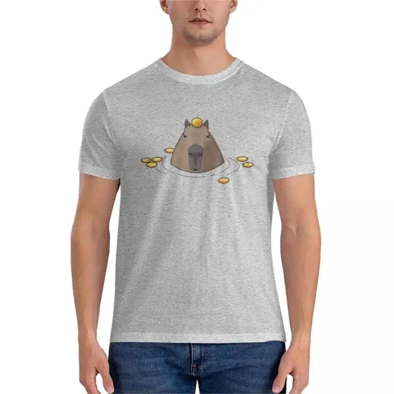 summer men tshirt brand top Capybara Classic TShirt tshirts man mens graphic tshirts hip hop