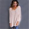 Elegant And Warm Womens V Neck Knitted Pullover Sweater For Autumn And Winter Seasons