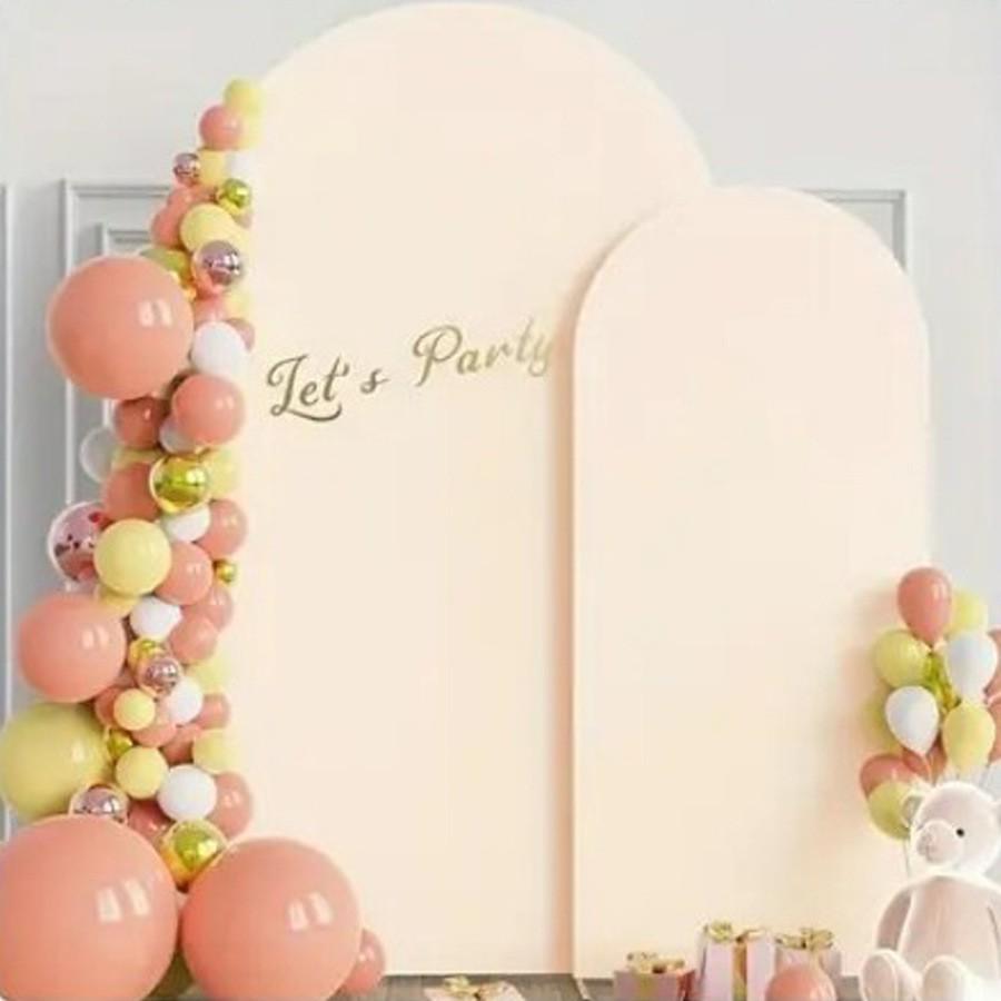Wedding & Party Half-Round Stretch Arch Fabric Cover