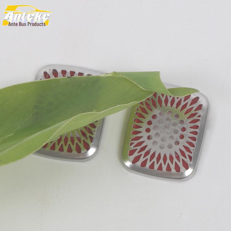 Changan S7 Dark Blue Roof Microphone Speaker Cover - Type A Stainless Steel Sound Box Mod Accessory