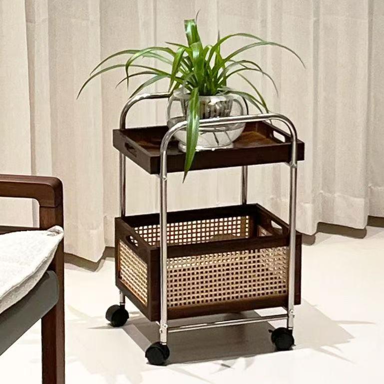 Double-Layer Floor-Standing Storage Rack & Washbasin Organizer