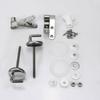 Stainless Steel and Plastic Toilet Lid Mounting Set  Comprehensive Accessories