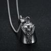 Bell Biker Bell Lucky Angel Wings Motorcycle Bell Keychain Punk Men Biker Lucky Amulet Exorcist Jewelry Accessory