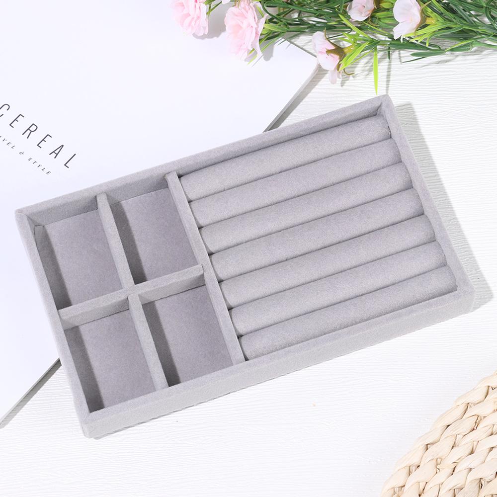 Tray Case New Design Rotating Jewelry Box Jewelry Accessory Bracelets Rings Storage Earring Holder