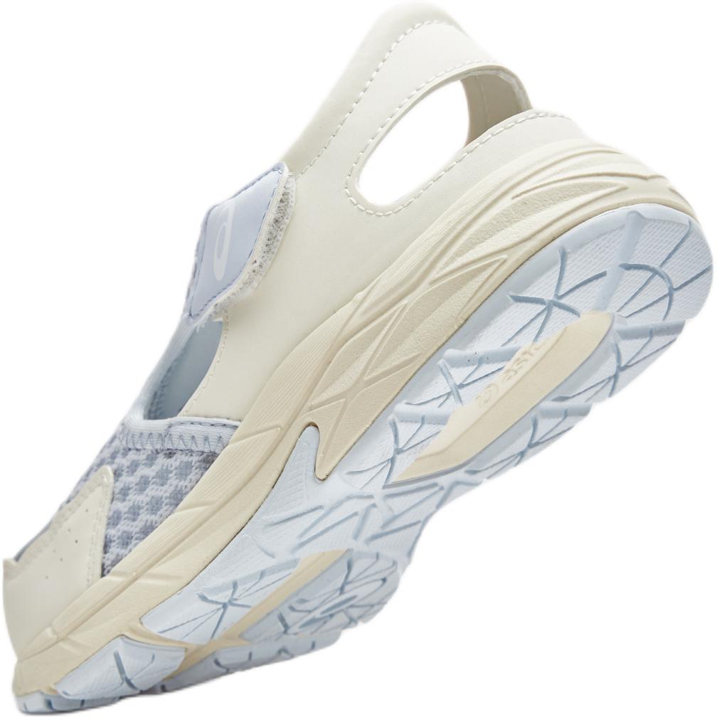 Asics Synthetic Leather Fabric Contend Summer Ps Comfortable Versatile Low Top Sandals Kids Sandals Blue Beige 1014A306-021