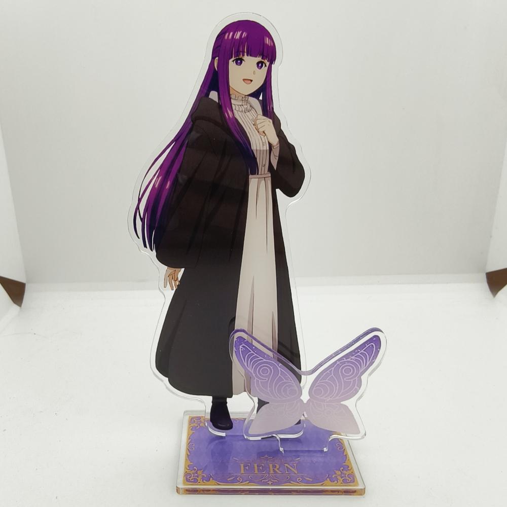 Anime Frieren: Beyond Journey's End Frieren At The Funeral Cosplay Collectible Acrylic Figure Stand Model Plate Desk Decor