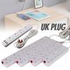 13a British Power Strip With 3 Meter Extension Cord And Multiple Outlets For Enhanced Convenience